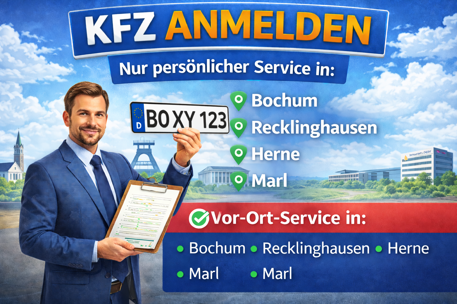 Fahrzeug Anmeldungsdienst